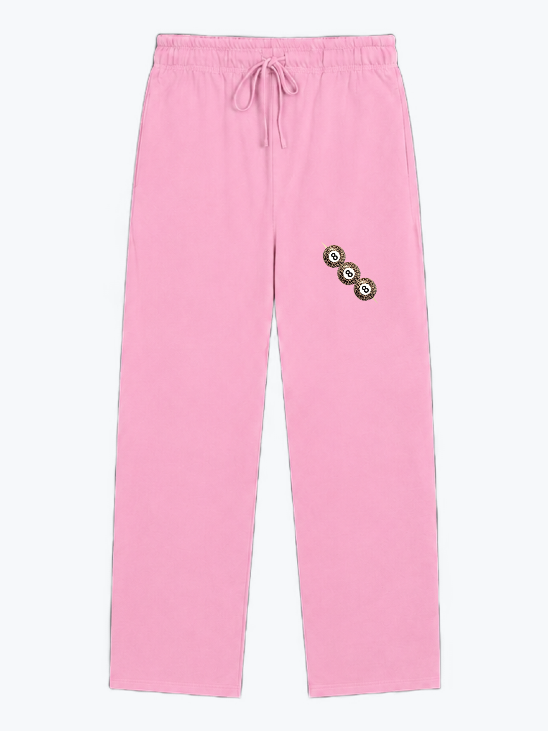 "8 STACK" HEAVYWEIGHT SWEATPANTS - PINK