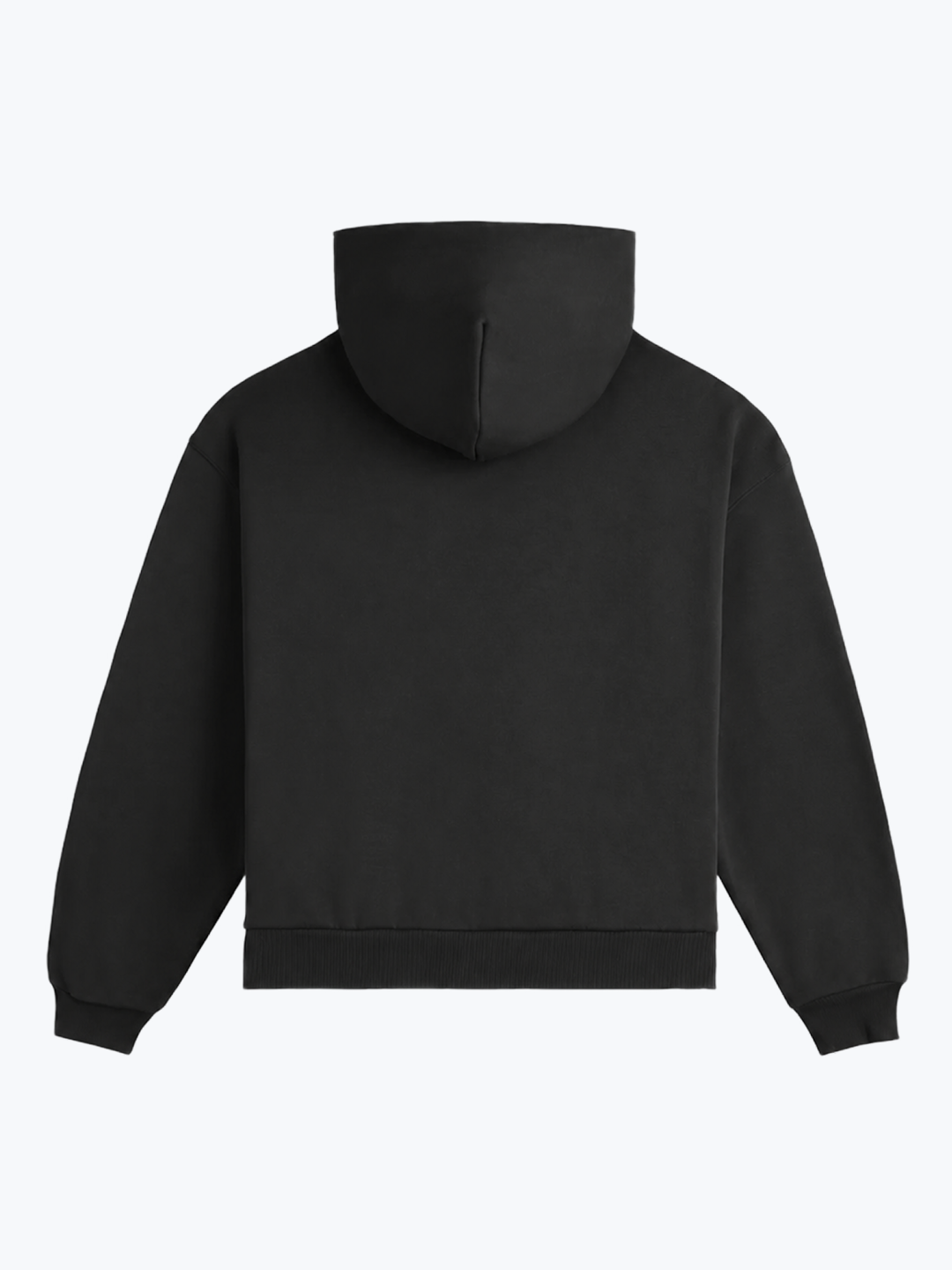 "INCOGNITO" OVERSIZED HOODIE - BLACK