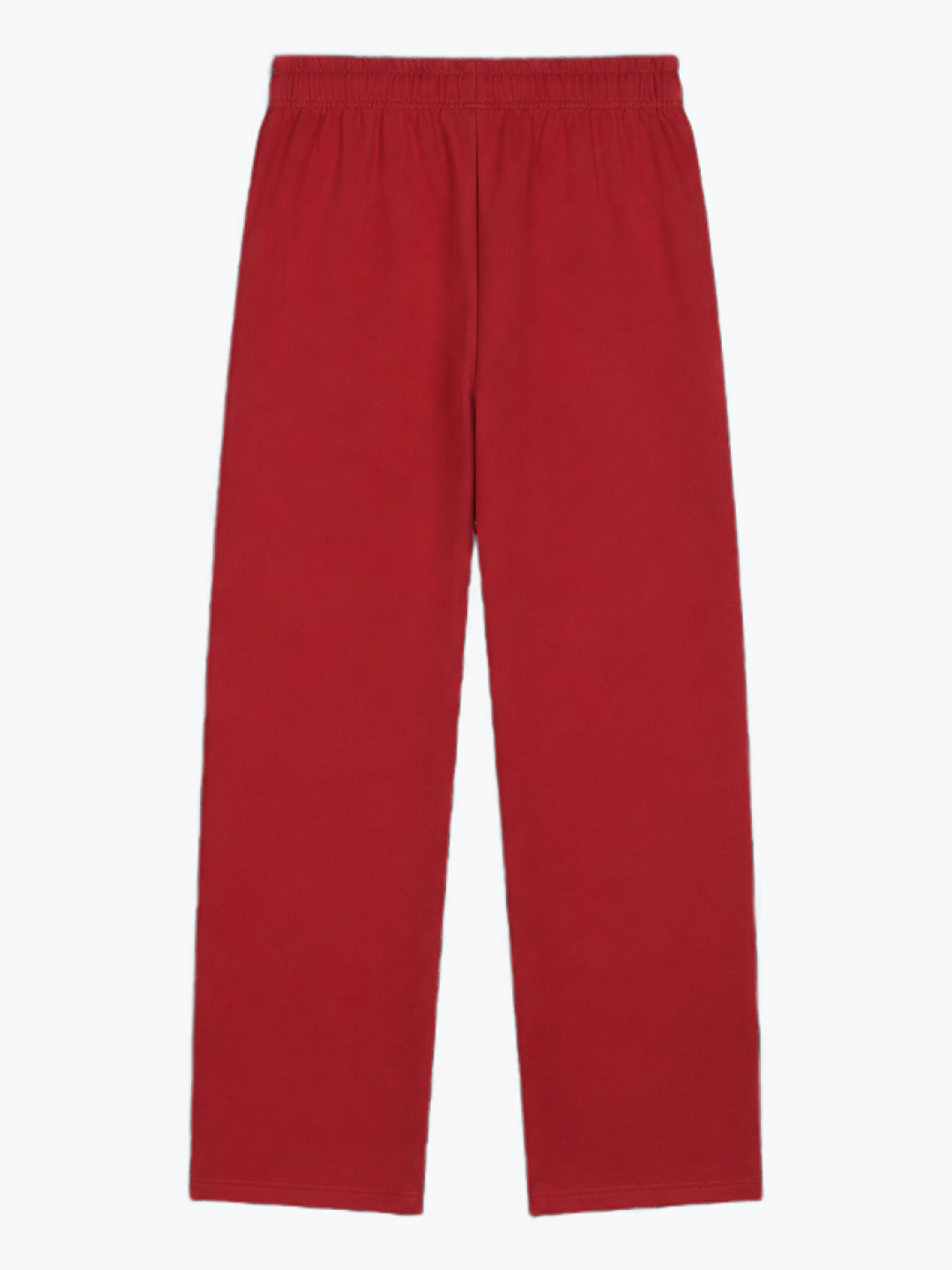 "ESSENTIAL" HEAVYWEIGHT LEOPARD SWEATPANTS - RED