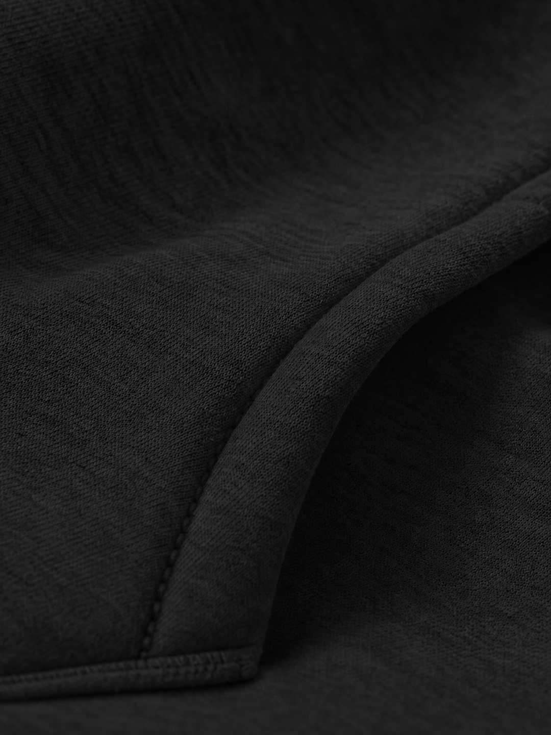 "8 STACK" OVERSIZED HOODIE - BLACK