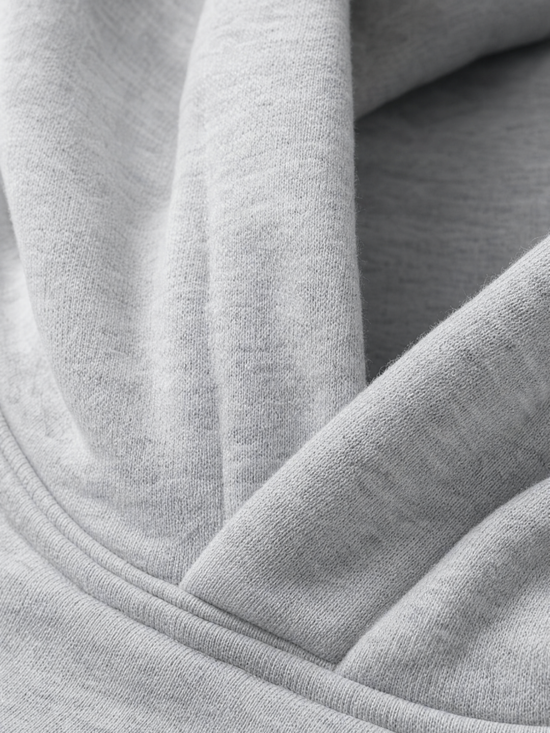"INCOGNITO" OVERSIZED HOODIE - GREY