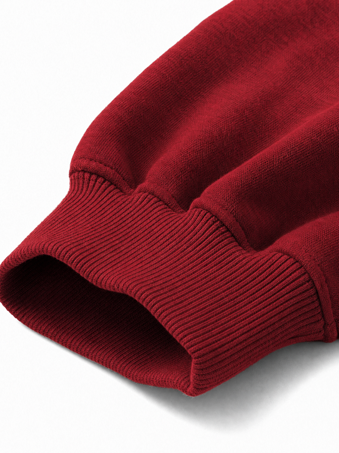 "8 STACK" OVERSIZED HOODIE - RED